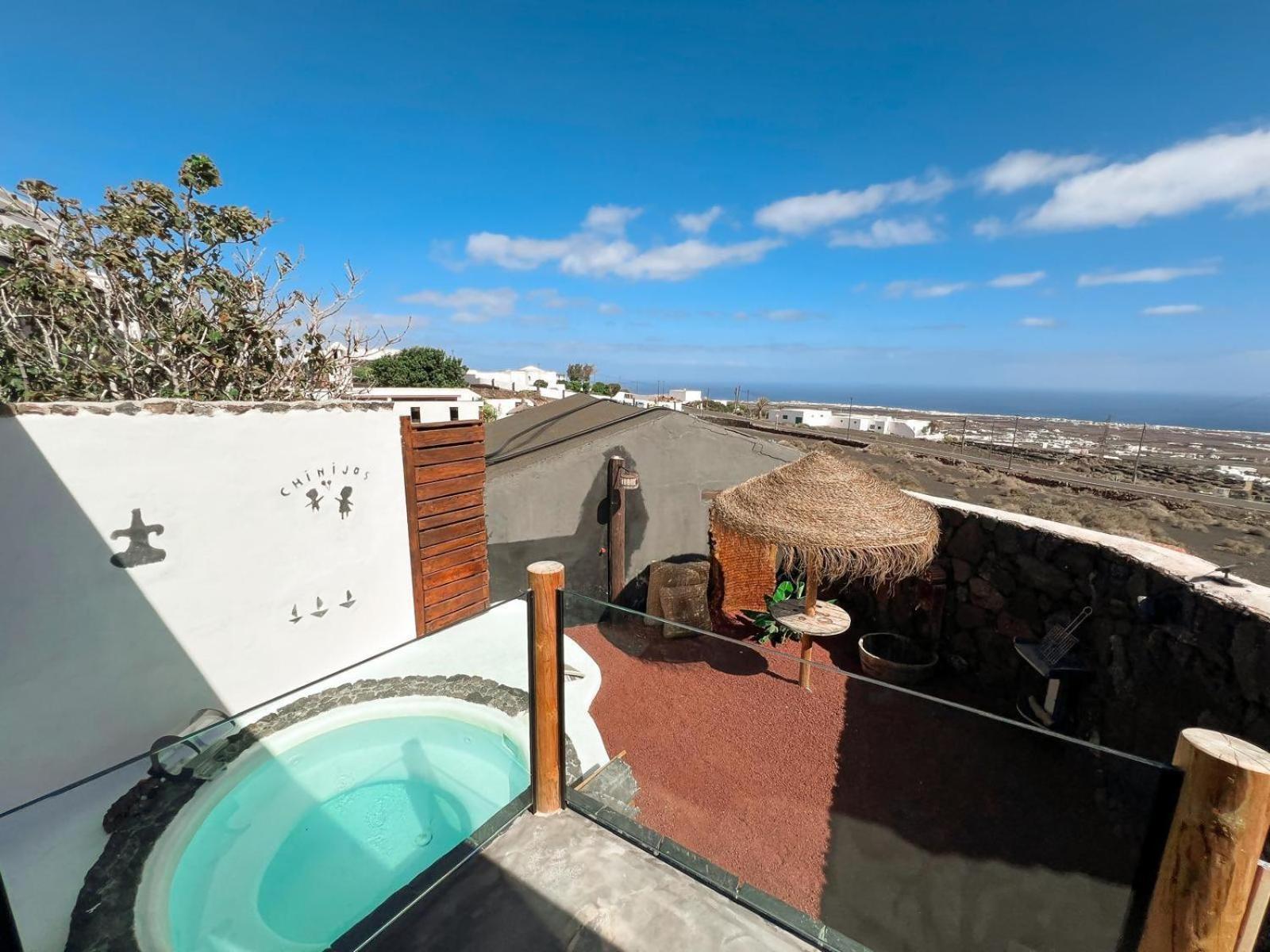 Casita Mis Chinijos Con Jacuzzi O Minipiscina Apartment La Asomada  Exterior photo